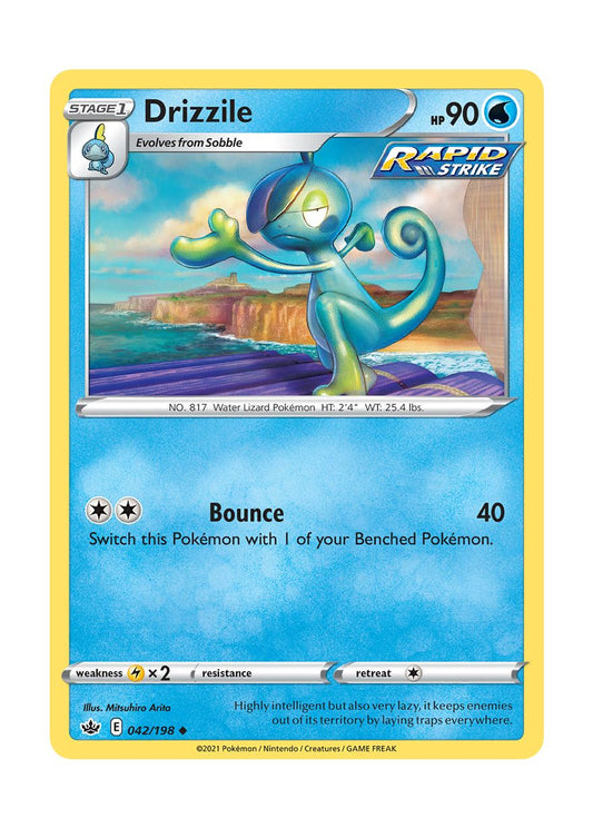Drizzile - Reverse Holo (042/198) - Chilling Reign