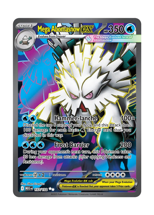 Mega Abomasnow ex (157/132) - Mega Evolution