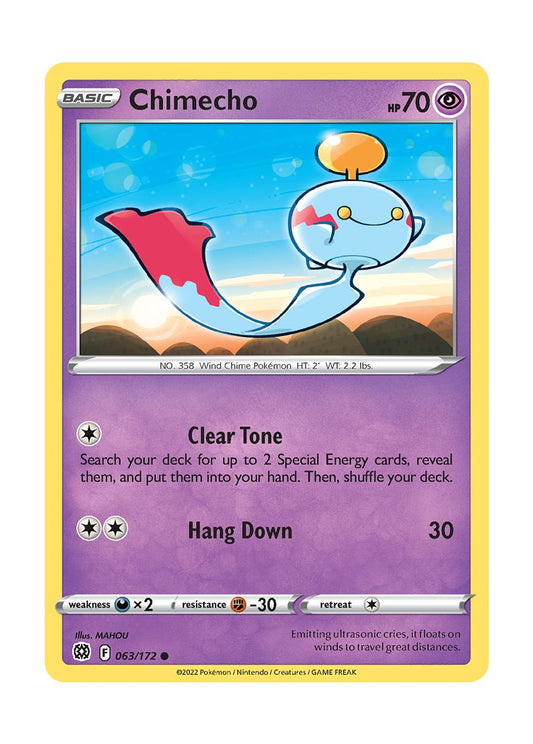 Chimecho - Reverse Holo (063/172) - Brilliant Stars