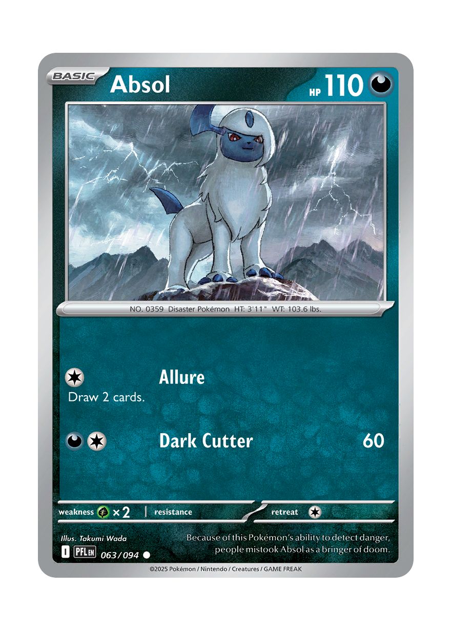 Absol (063/94) - Phantasmal Flames