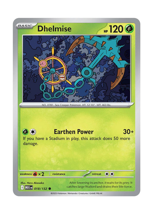 Dhelmise (018/132) - Mega Evolution