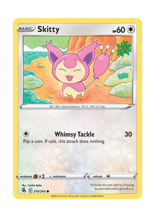 Skitty - Reverse Holo (210/264) - Fusion Strike