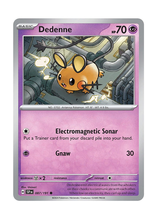 Dedenne (087/191) - Surging Sparks