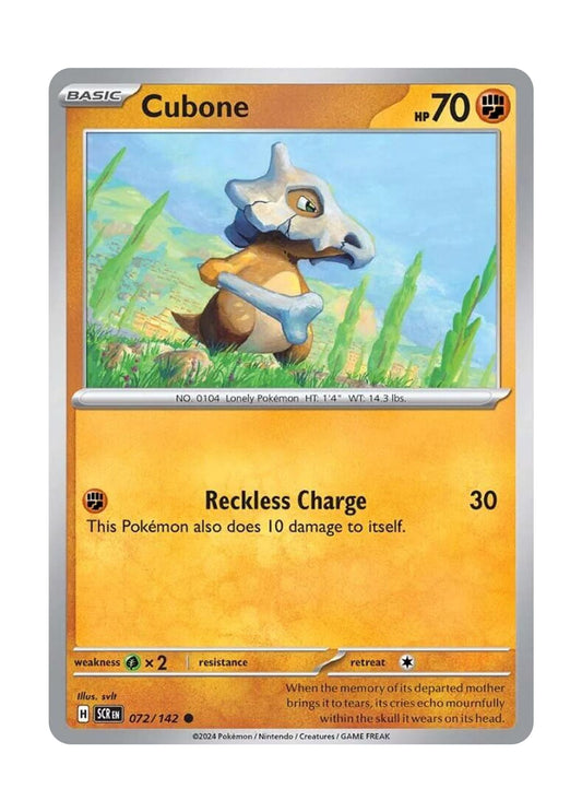 Cubone (072/142) - Stellar Crown