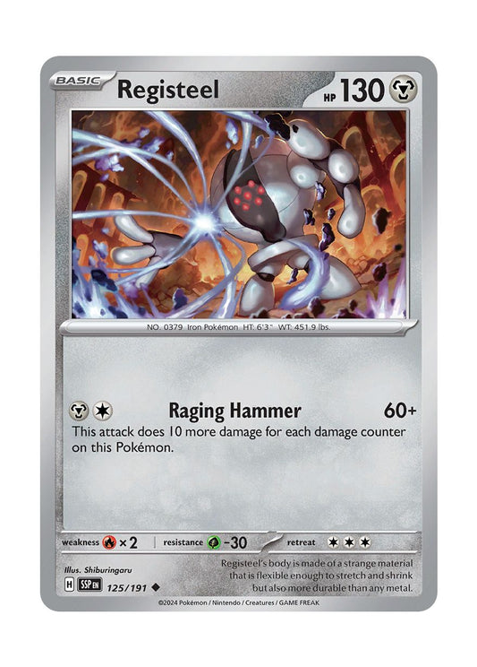 Registeel (125/191) - Surging Sparks