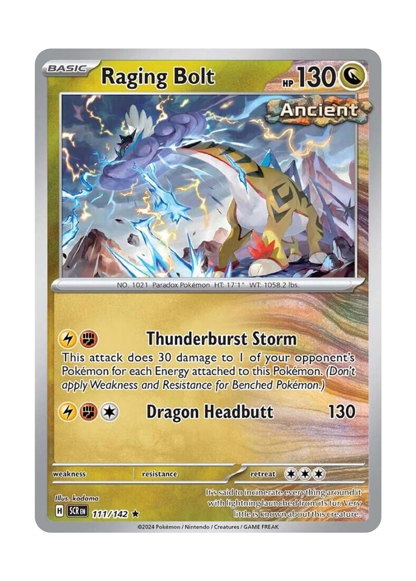 Raging Bolt (111/142) - Stellar Crown
