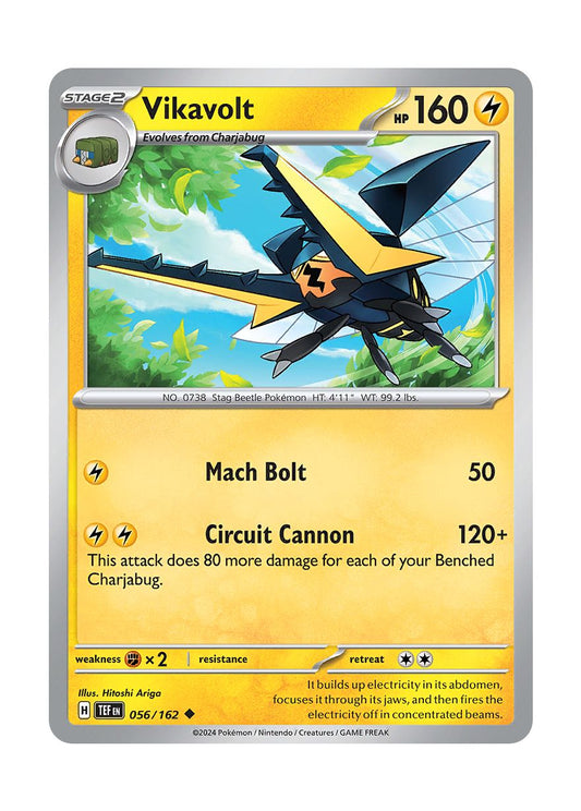 Vikavolt - Reverse Holo (056/162) - Temporal Forces
