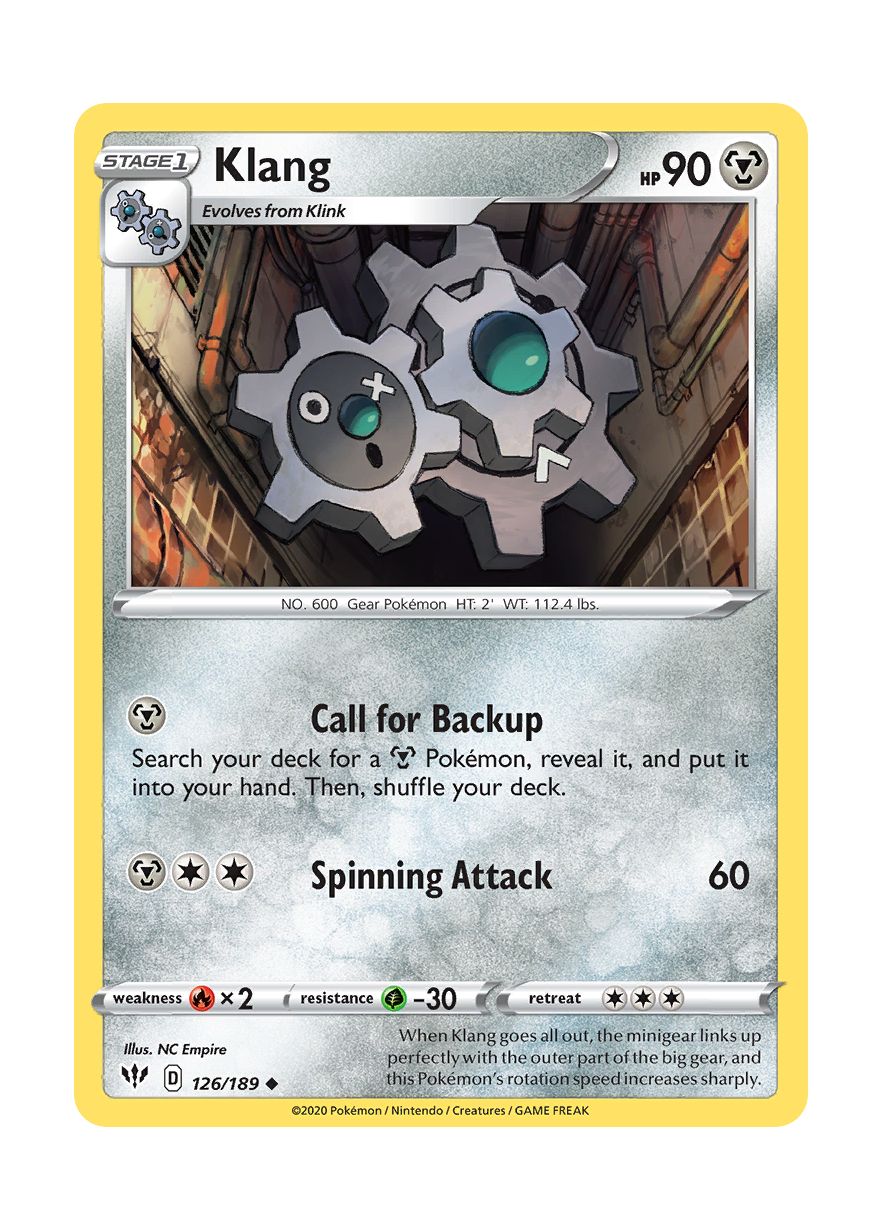 Klang - Reverse Holo (126/189) - Darkness Ablaze