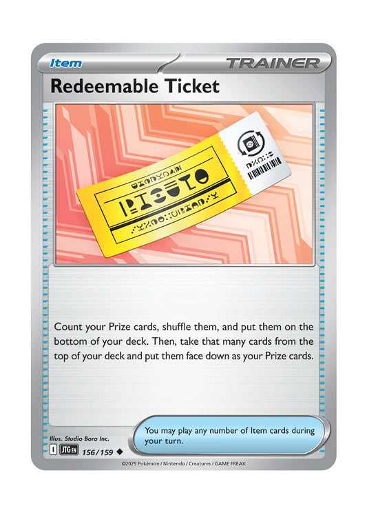 Redeemable Ticket (156/159) - Journey Together