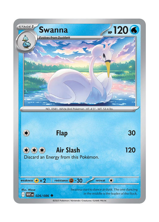 Swanna (026/86) - White Flare
