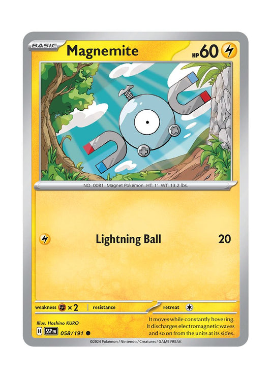 Magnemite (058/191) - Surging Sparks