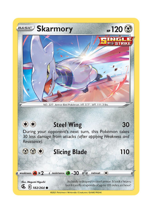 Skarmory - Reverse Holo (182/264) - Fusion Strike