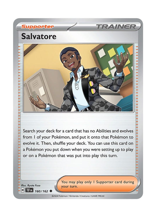 Salvatore - Reverse Holo (160/162) - Temporal Forces