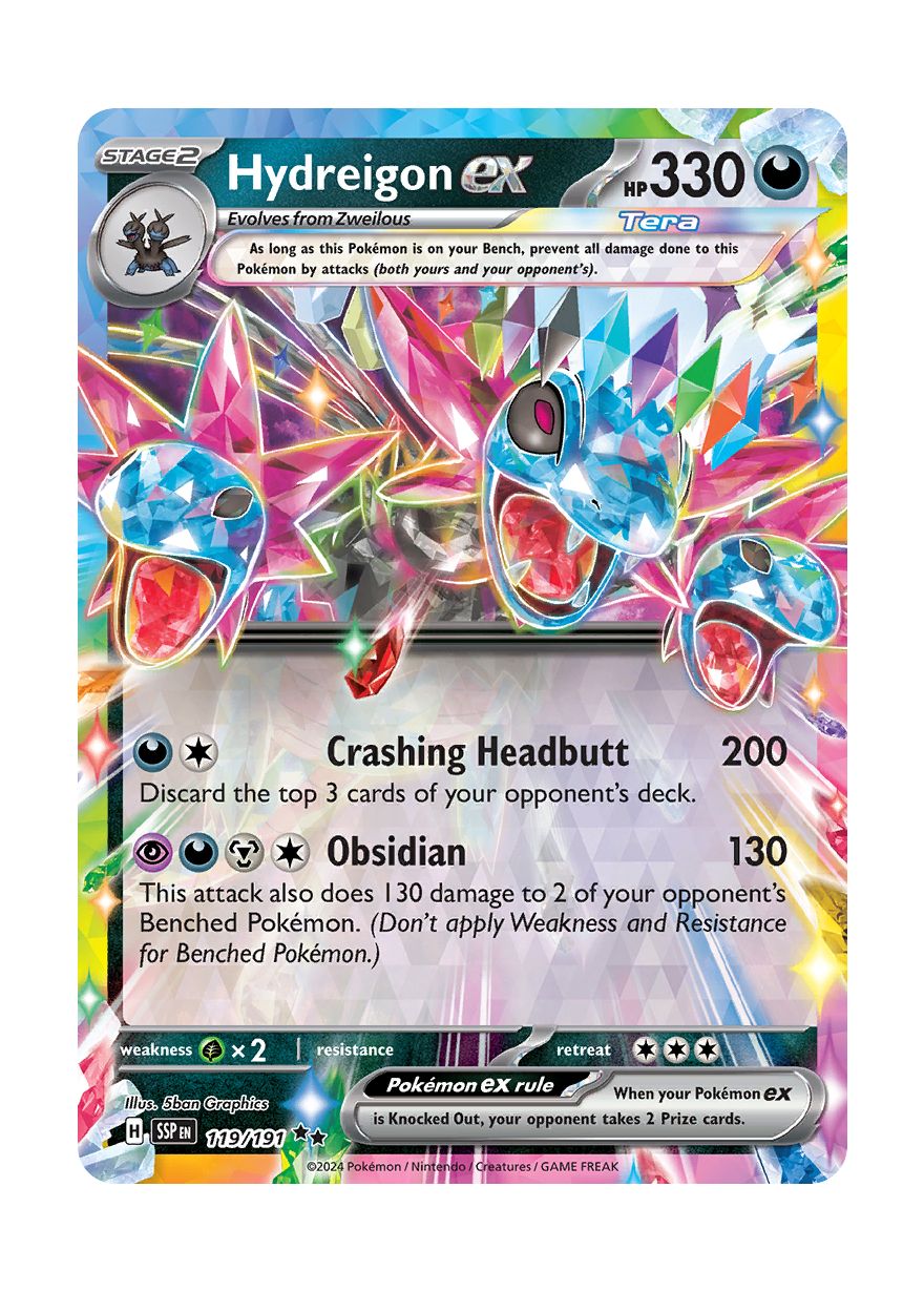 Hydreigon ex (119/191) - Surging Sparks