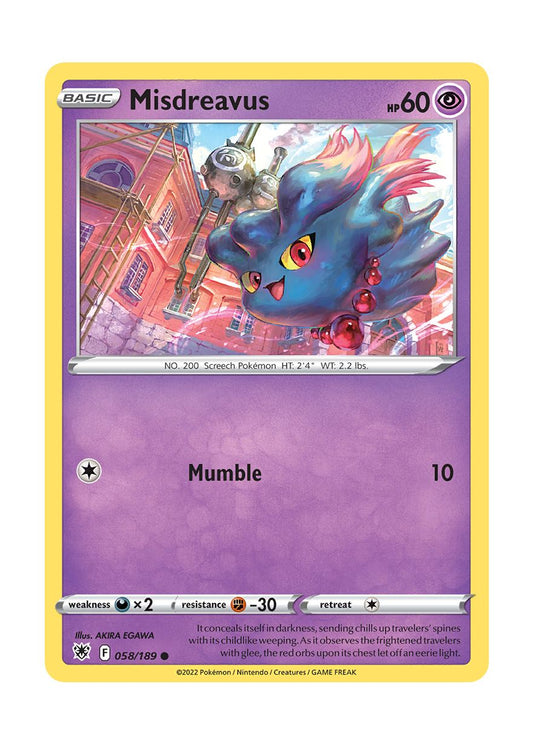 Misdreavus - Reverse Holo (058/189) - Astral Radiance