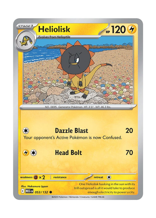 Heliolisk (053/132) - Mega Evolution