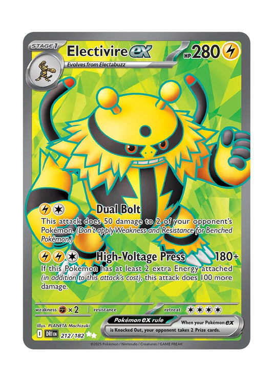 Electivire ex (212/182) - Destined Rivals
