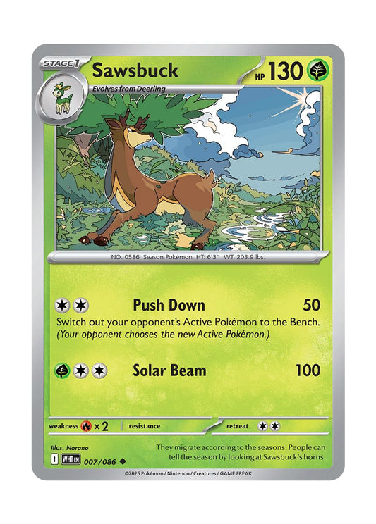 Sawsbuck (007/86) - White Flare