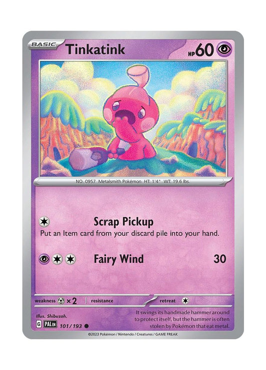Tinkatink - Reverse Holo (101/193) - Paldea Evolved