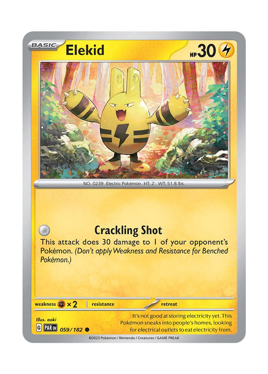 Elekid - Reverse Holo (059/182) - Paradox Rift