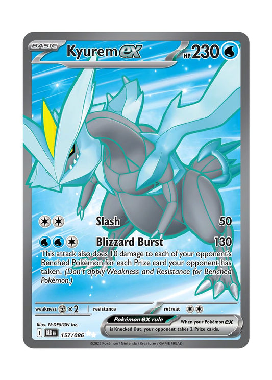 Kyurem ex (157/86) - Black Bolt