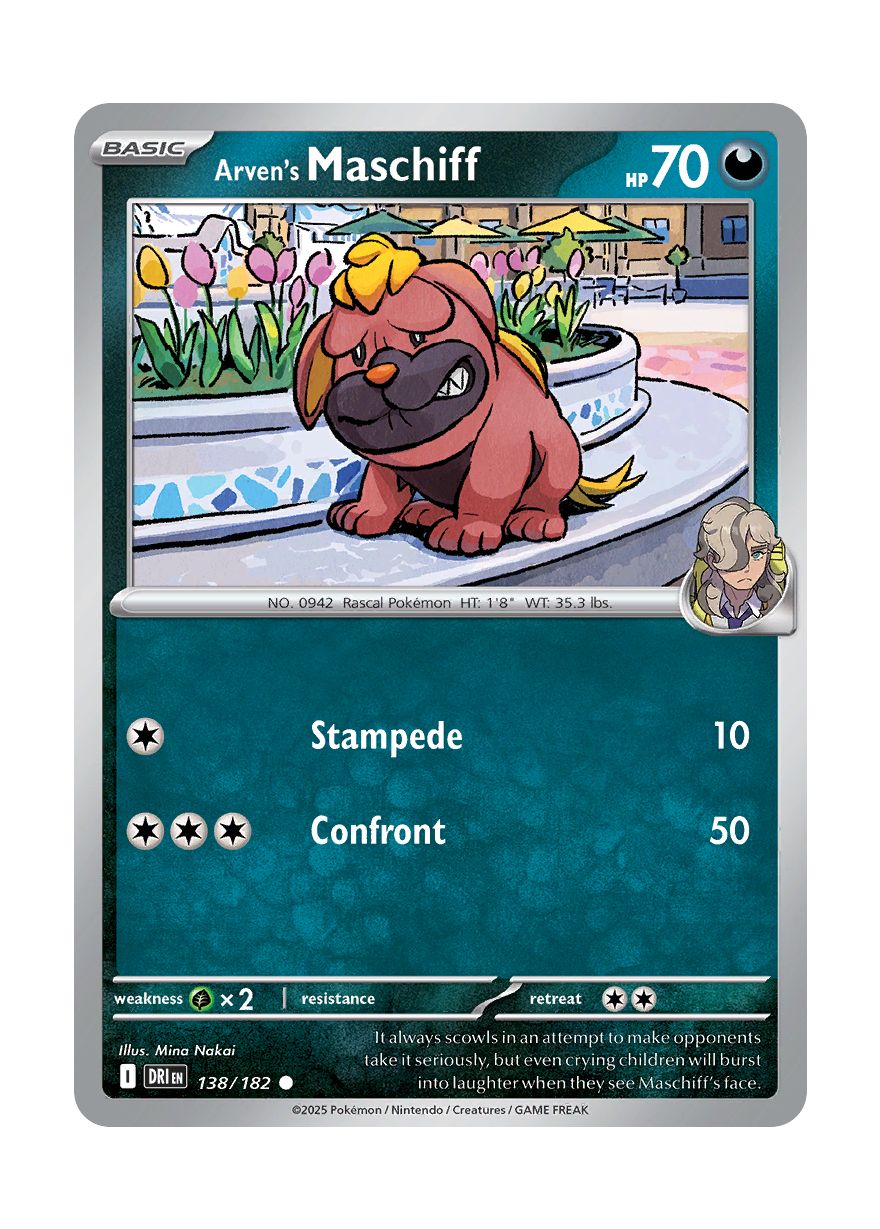 Arven's Maschiff (138/182) - Destined Rivals