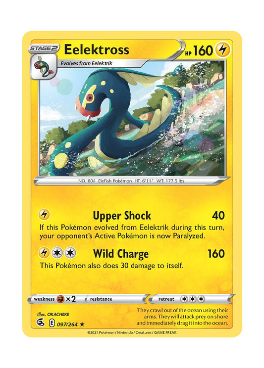 Eelektross - Reverse Holo (097/264) - Fusion Strike