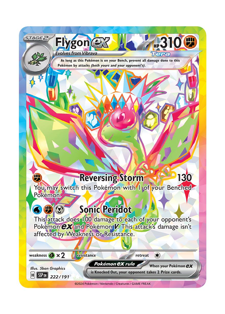 Flygon ex (222/191) - Surging Sparks