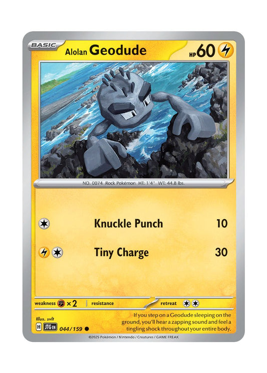 Alolan Geodude (044/159) - Journey Together