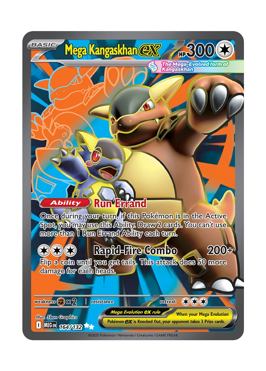 Mega Kangaskhan ex (164/132) - Mega Evolution