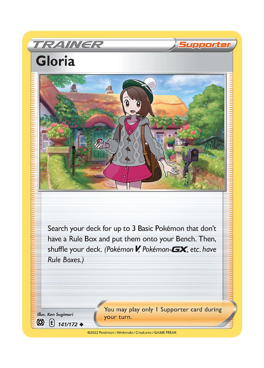 Gloria - Reverse Holo (141/172) - Brilliant Stars