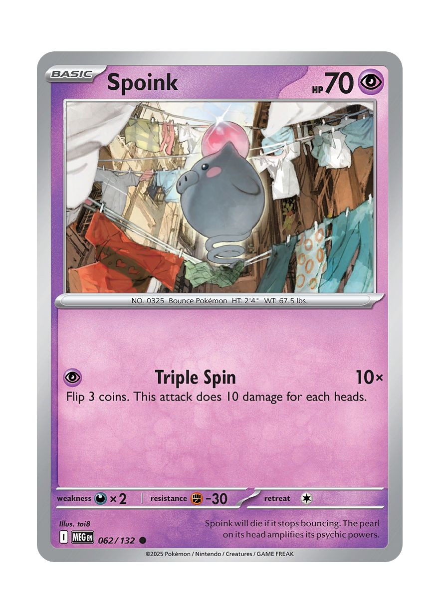 Spoink (062/132) - Mega Evolution