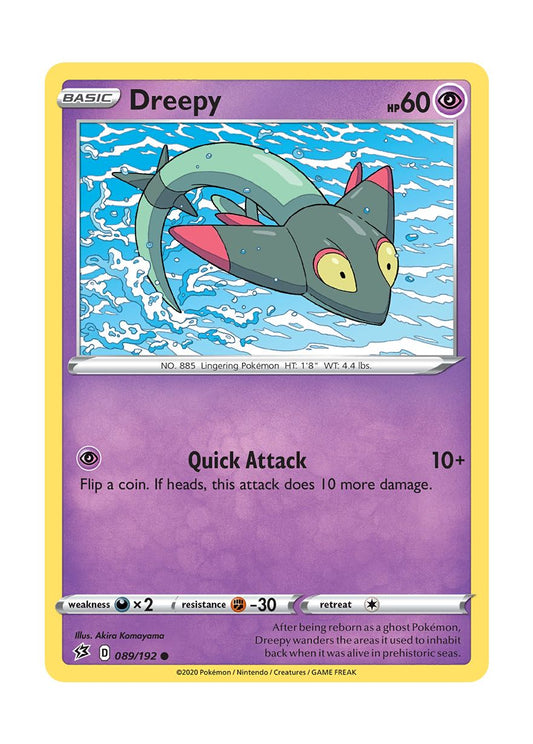 Dreepy - Reverse Holo (089/192) - Rebel Clash