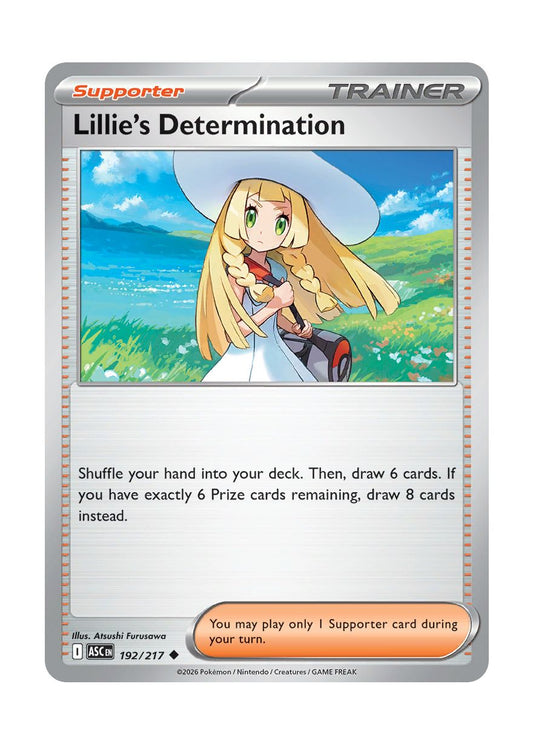 Lillie's Determination (192/217) - Ascended Heroes