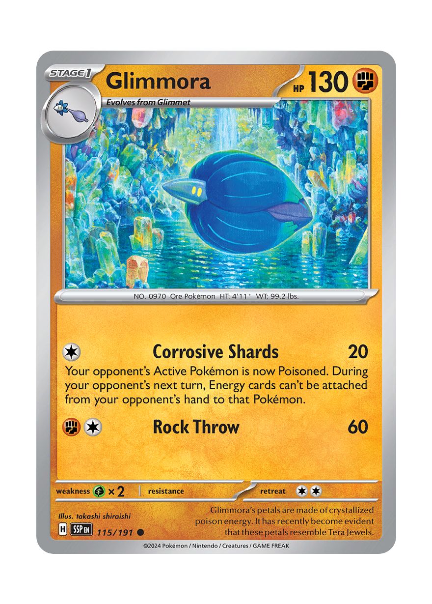 Glimmora (115/191) - Surging Sparks