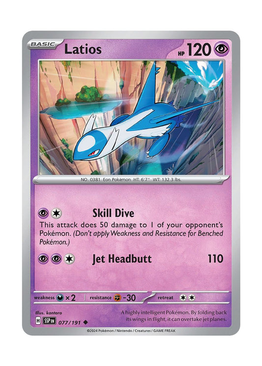Latios (077/191) - Surging Sparks