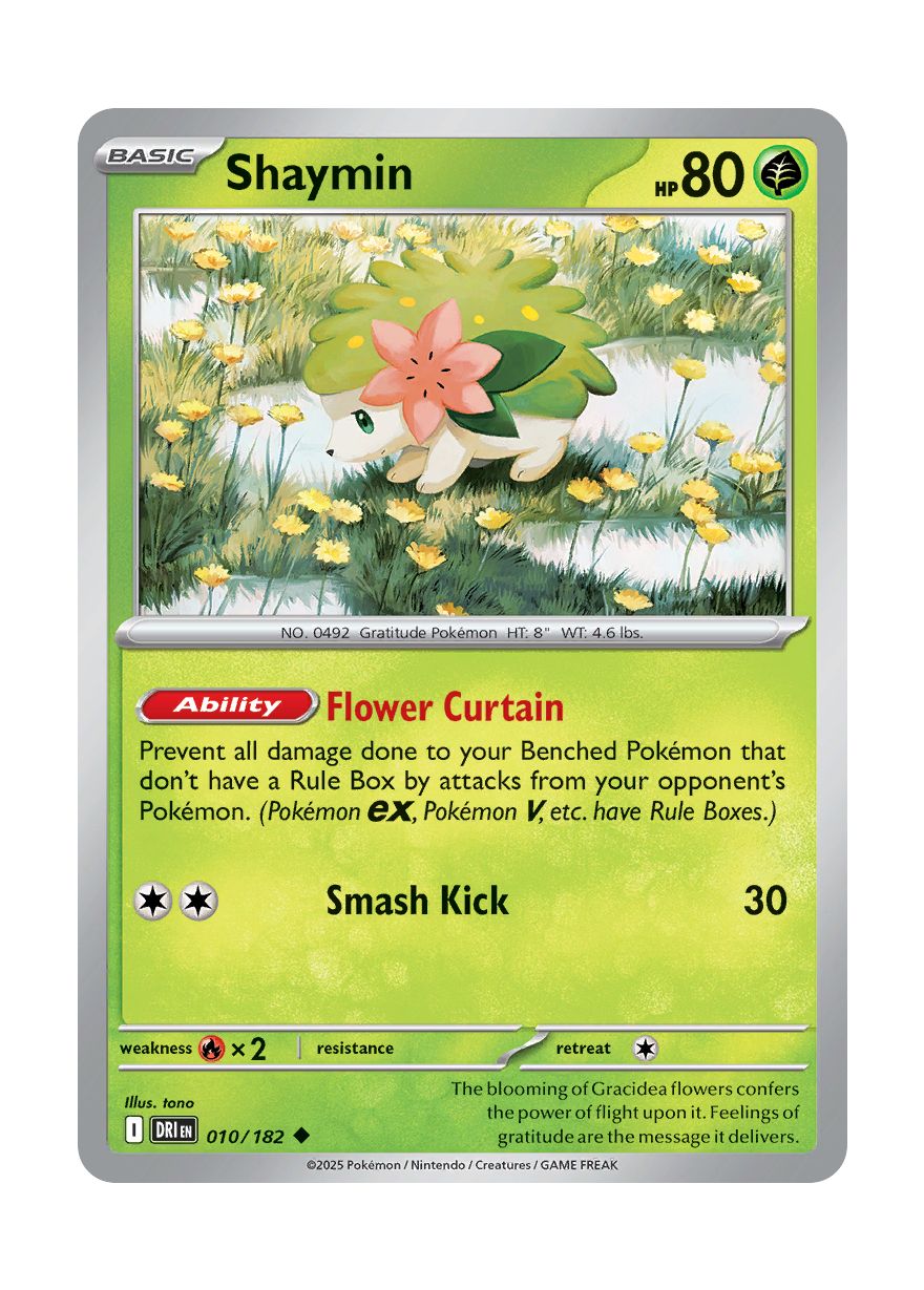 Shaymin (010/182) - Destined Rivals