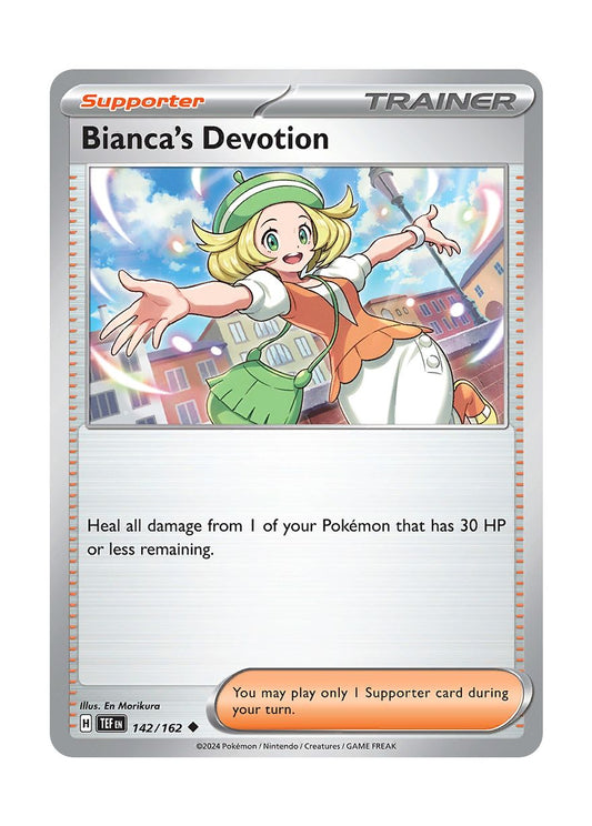 Bianca's Devotion - Reverse Holo (142/162) - Temporal Forces