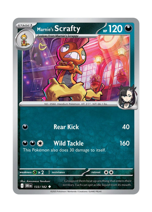 Marnie's Scrafty (133/182) - Destined Rivals