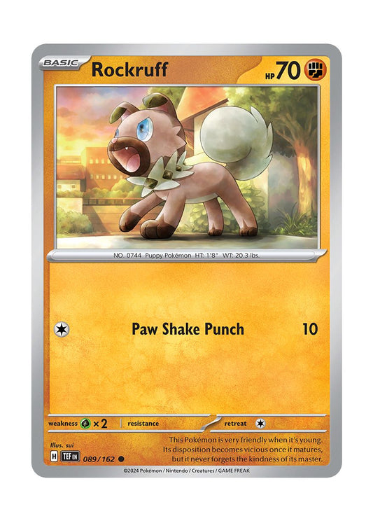 Rockruff (089/162) - Temporal Forces