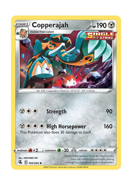 Copperajah - Reverse Holo (192/264) - Fusion Strike