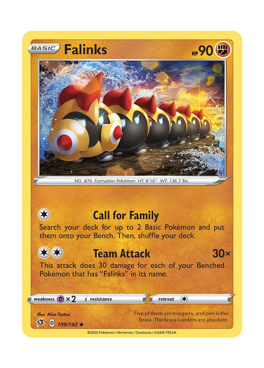 Falinks - Reverse Holo (109/192) - Rebel Clash