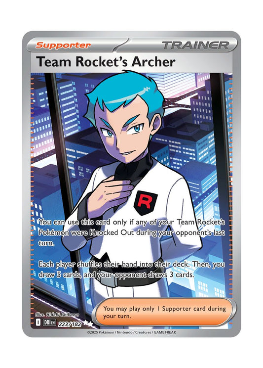 Team Rocket's Archer (223/182) - Destined Rivals