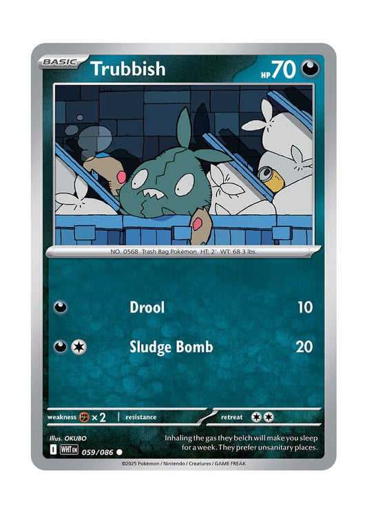 Trubbish (059/86) - White Flare