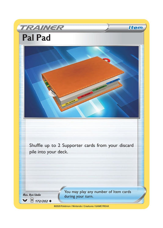 Pal Pad - Reverse Holo (172/202) - Sword & Shield