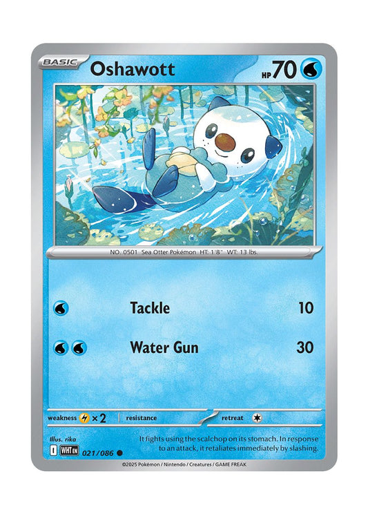 Oshawott (021/86) - White Flare