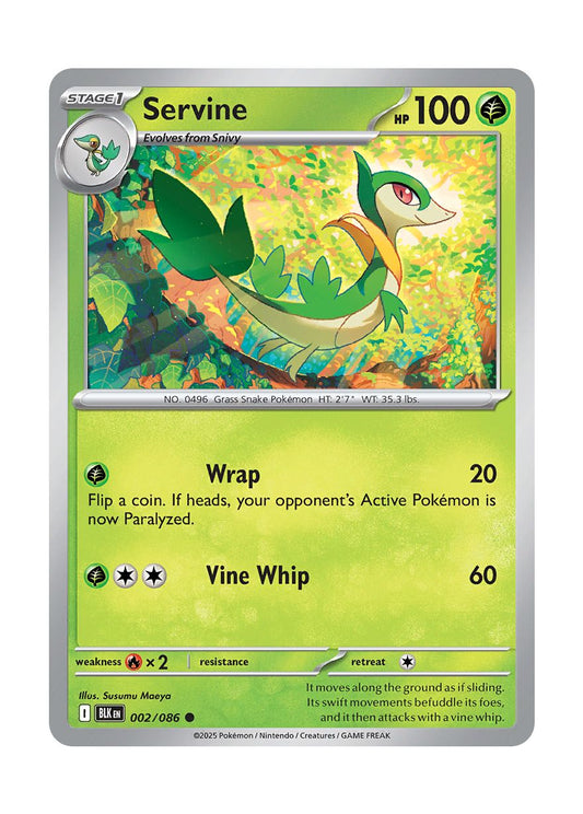 Servine (002/86) - Black Bolt