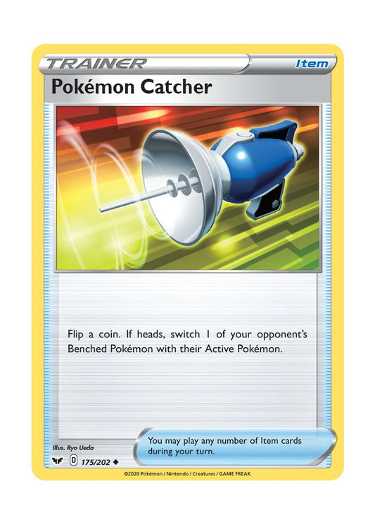 Pokémon Catcher - Reverse Holo (175/202) - Sword & Shield