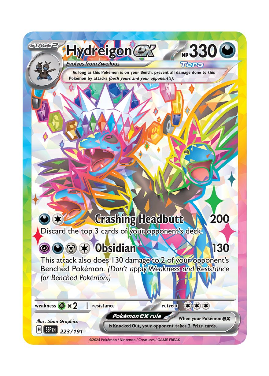 Hydreigon ex (223/191) - Surging Sparks