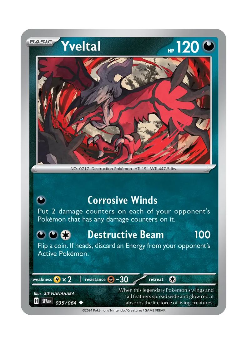 Yveltal (035/64) - Shrouded Fable